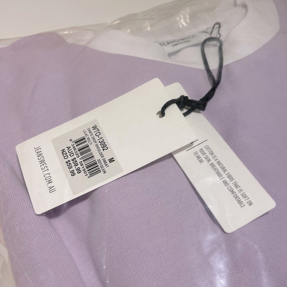 JEANSWEST | Dante Drop Shoulder Sweat | Size M | NWT - Picture 9 of 9